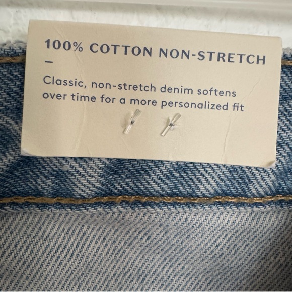 Universal Thread Light Blue Denim Jeans Women Size 26R Baggy 90s Distressed NWT - Picture 8 of 9